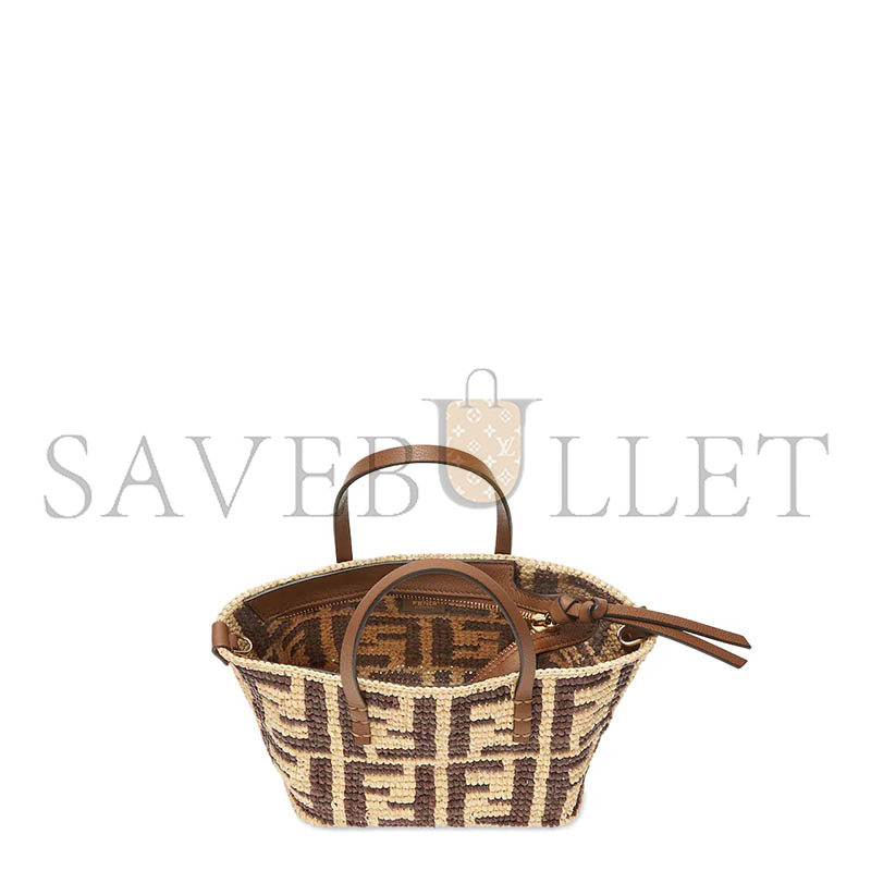 FENDI MINI ROLL 8BS096AS3BF1PII (15.5*13*11cm) FENDI MINI ROLL 8BS096AS3BF1PII (15.5*13*11cm)